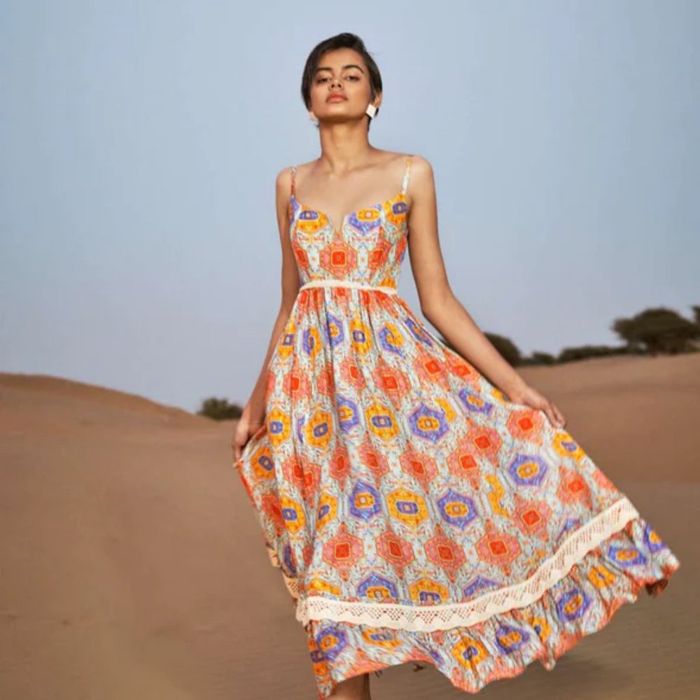 Verandah Strappy Midi